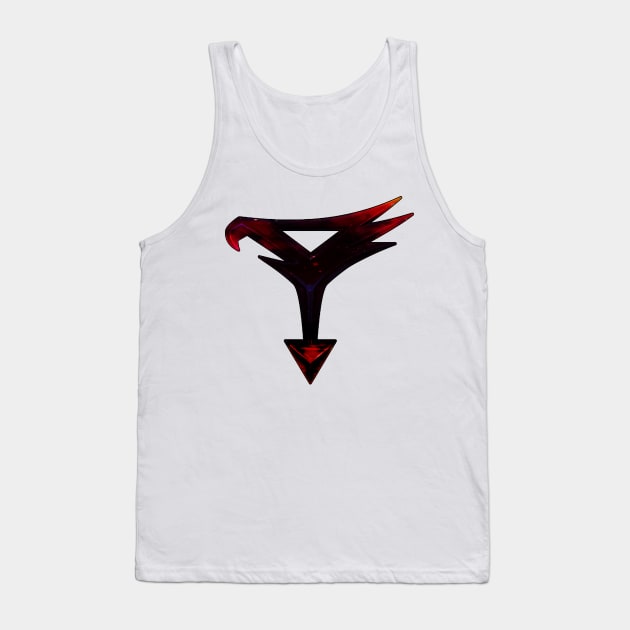 Gatchaman's iconic 3D space logo 2 version Tank Top by unknow user